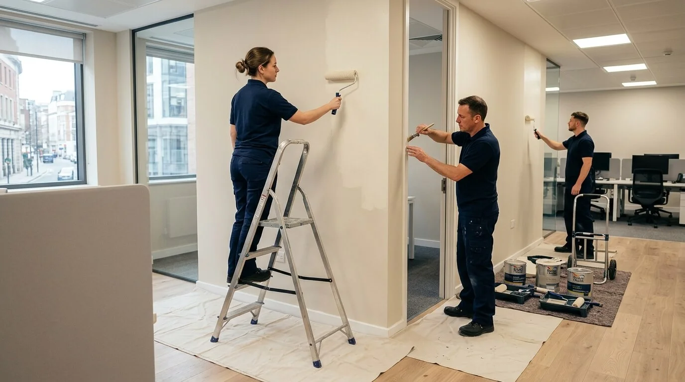 Commercial painting Burnley