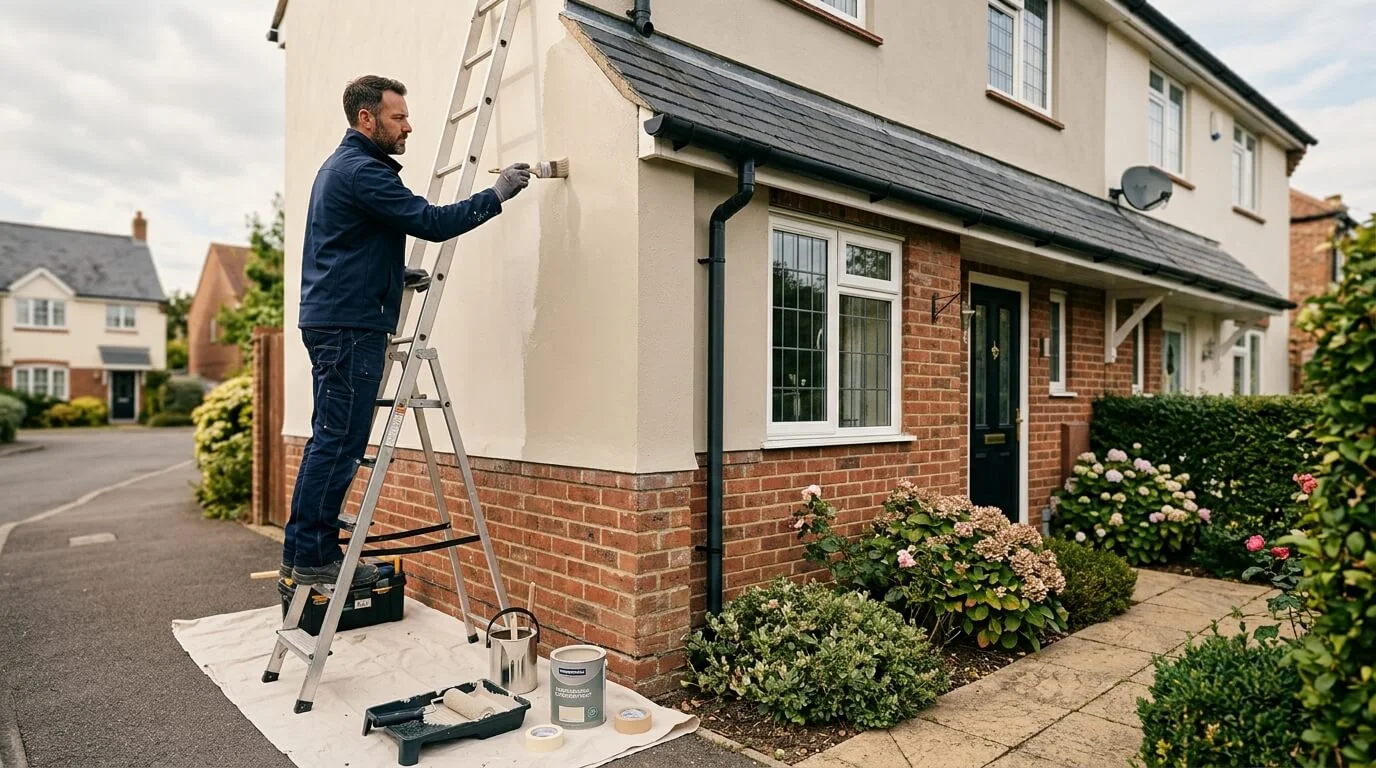 Exterior painting Burnley